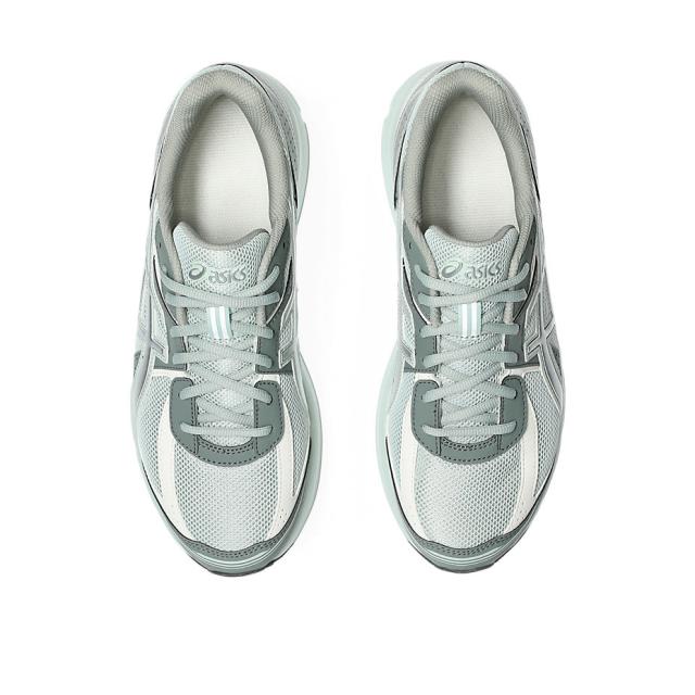 JOG 100S 1203A684.300 アシックス ASICS スニーカー ランニングシューズ メンズ レディース ジョギング ウォーキング ジム 通学 通勤 軽量 クッション性 衝撃吸収 EVAミッドソール 履きやすい 疲れにくい おしゃれ 人気 スポーツシューズ 2Eワイズ 黒 グレー シルバー 緑_7