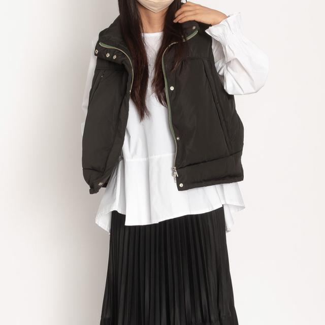 sfide ダウンベスト Down S Vest アウトドア ライブ 防寒対策 冷え性 底冷え 対策 暖かい 温い ぬくもり 肌寒い アウター 綺麗 ブラック ベージュ ブルー 通勤 通学 レディース 女性 スフィーデ No.1238004 ブランド 韓国 韓流 sfide ダウンベスト Down S Vest アウトドア ライブ 防寒対策 冷え性