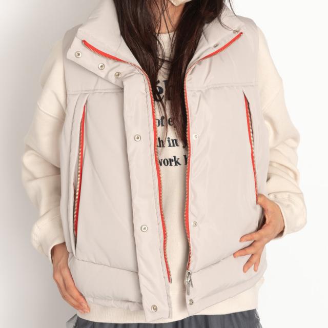 sfide ダウンベスト Down S Vest アウトドア ライブ 防寒対策 冷え性