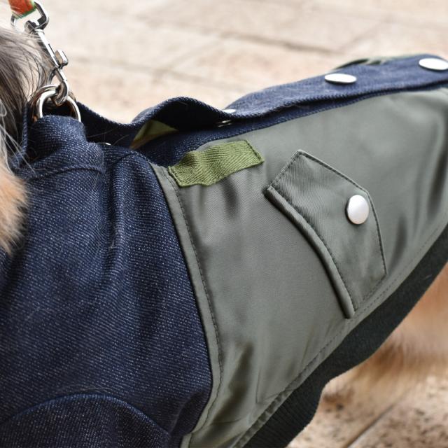 送料無料 ドッグウェア ブルゾン MA-1 犬服 小型犬 散歩着 チワワ トイプードル ダックス ペットウェア 可愛い デニム ベージュ ブルー カーキ ネイビー 抜け毛対策 汚れ防止 ブランド meagratia メアグラーティア 2024の通販は 送料無料 ドッグウェア ブルゾン MA-1 犬服 小型犬 散歩着 チワワ トイプードル ダックス ペットウェア 可愛い デニム ベージュ ブルー カーキ ネイビー 抜け毛対策 汚れ防止 ブランド meagratia メアグラーティア 2024の通販は