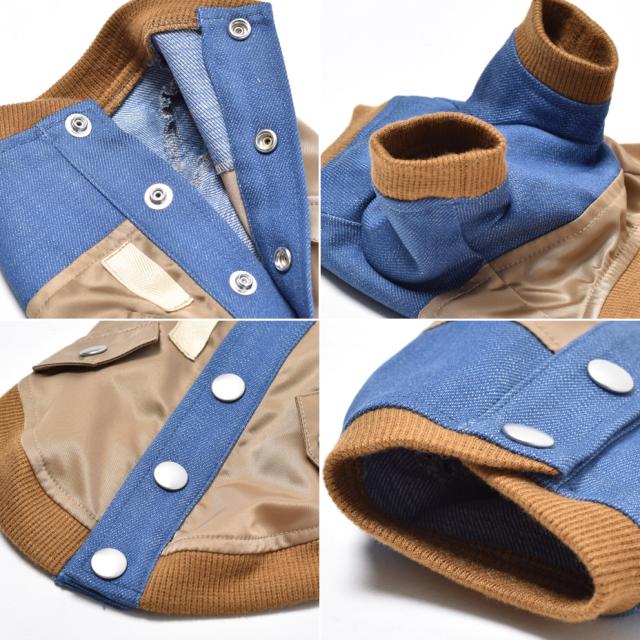 送料無料 ドッグウェア ブルゾン MA-1 犬服 小型犬 散歩着 チワワ トイプードル ダックス ペットウェア 可愛い デニム ベージュ ブルー カーキ ネイビー 抜け毛対策 汚れ防止 ブランド meagratia メアグラーティア 2024の通販は 送料無料 ドッグウェア ブルゾン MA-1 犬服 小型犬 散歩着 チワワ トイプードル ダックス ペットウェア 可愛い デニム ベージュ ブルー カーキ ネイビー 抜け毛対策 汚れ防止 ブランド meagratia メアグラーティア 2024の通販は