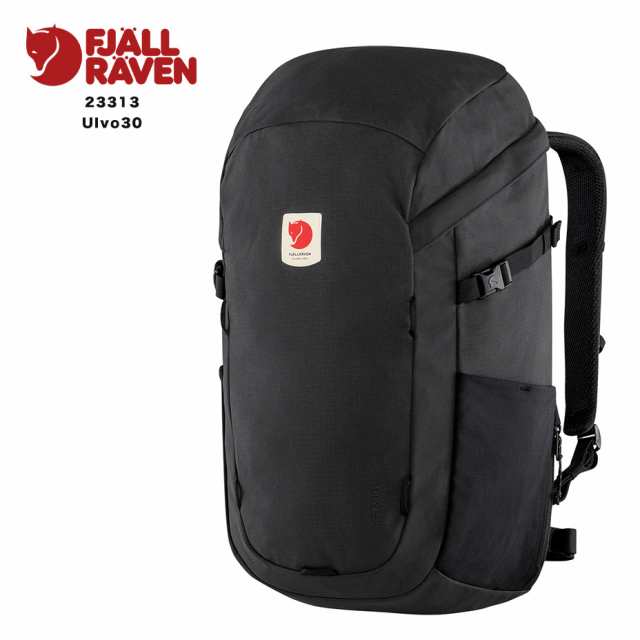 FJALLRAVEN リュック 30l メンズ レディース 大容量 Ulvo 30 正規品 ブラック 黒 リュックサック 防災 パソコン ウルボ 23313 防水 耐水