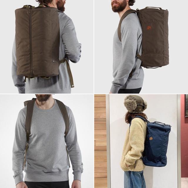 Splitpack スプリットパック 24244 フェールラーベン ダッフルバッグ 35l 大容量 リュック 旅行 撥水 G1000 ブランド FJALLRAVEN メンズ レディース リュックサックパック 丈夫 きれいめ ブラック 黒 鞄 バッグ 2024_13