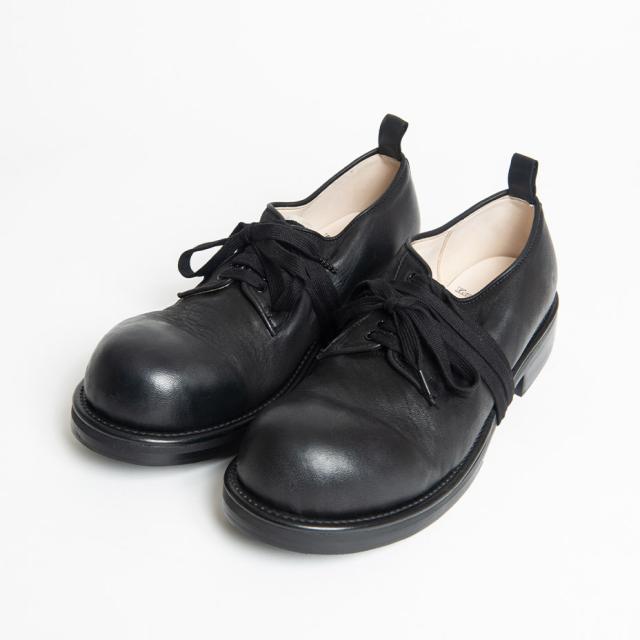 KIDS LOVE GAITE キッズラブゲイト WALT ウォルト オフィサーシューズ メンズ カジュアルシューズ ビジネス 厚底 レースアップシューズ プレーントゥ 外羽根 おしゃれ ブランド 革 本革 レザー ミッキーブーツ ブラック 黒 シューズ 靴 国産 日本製_2