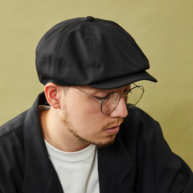 CPH C-PLUS HEAD WEARS 510TC TWILL CASQUETTE キャスケット メンズ レディース 洗える 洗濯できる 帽子 ハンチングハット キャップ 通気性 速乾性 メッシュ 裏地 ユニセックス ギフト プレゼント ブラック 黒 送料無料_12