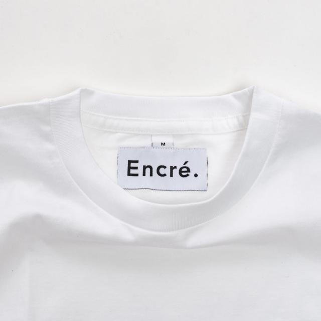 Encre. アンクレ Tシャツ レディース メンズ 半袖 綿100% ブランド 綿 馬柄 馬 プリント おしゃれ かわいい 可愛い きれいめ コットン コットン100% ホワイト 白_6