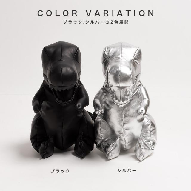 mihara yasuhiro T-rex sholder bag ミハラヤスヒロ Tレックス ショルダーバッグ レディース メンズ A14BG707 斜めがけ 肩掛け 大人 ブランド おしゃれ かっこいい かわいい 本革 革 羊革 シープスキン 恐竜 クラッチバッグ 黒 ブラック シルバー 鞄 バッグ 2025 冬 春 春夏_11