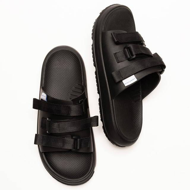 HIJACK SANDALS サンダル メンズ ALLEY Blac かっこいい モード系 クール 格好いいビーチサンダル 靴 シューズ スリッパ ブラック 黒 EVA ナイロン レジャー ライブ フェス 海 プール 革 ハイジャックサンダルス ブランド_14