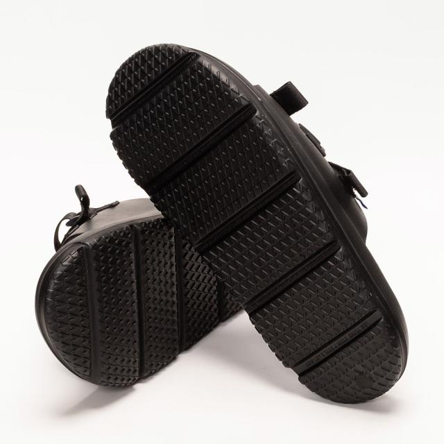 HIJACK SANDALS サンダル メンズ ALLEY Blac かっこいい モード系 クール 格好いいビーチサンダル 靴 シューズ スリッパ ブラック 黒 EVA ナイロン レジャー ライブ フェス 海 プール 革 ハイジャックサンダルス ブランド_8