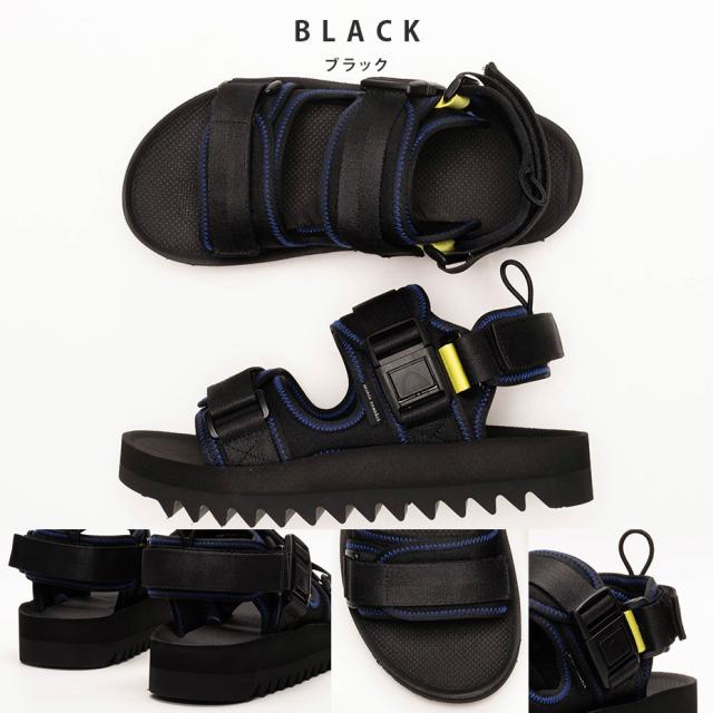 HIJACK SANDALS サンダル メンズ ALTO Uni Blach ストラップサンダル