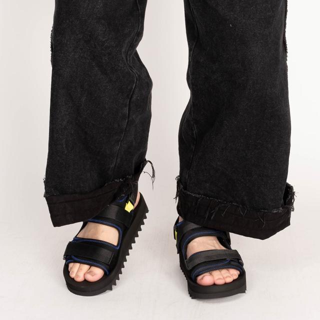 HIJACK SANDALS サンダル メンズ ALTO Uni Blach ストラップサンダル 