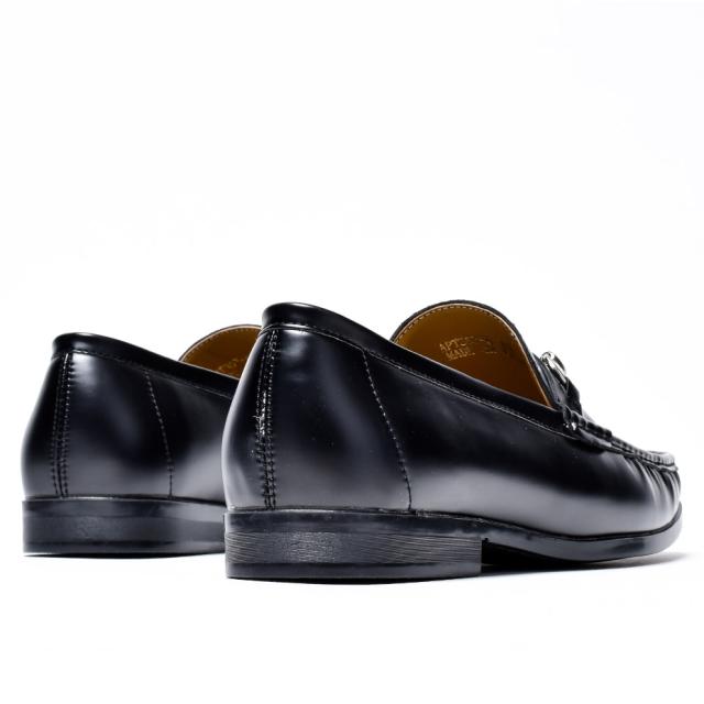 AN ローファー メンズ ビットローファー スリッポン ヒール