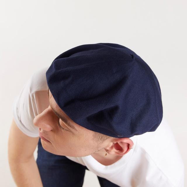 LAULHERE 帽子 ハンチング ベレー帽 レディース メンズ コットン