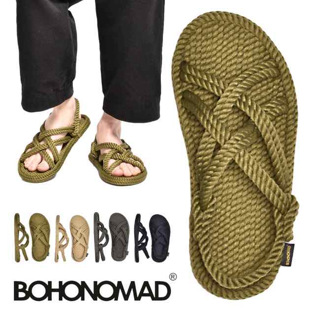 BOHONOMAD ロープサンダル BODRUM ボドルム 速乾性 軽量 抗菌性 耐久性