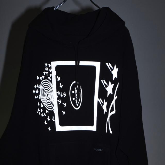 BODYSONG. フーディ HOODIE ASK BS239201 パーカー リバーシブル 裏毛