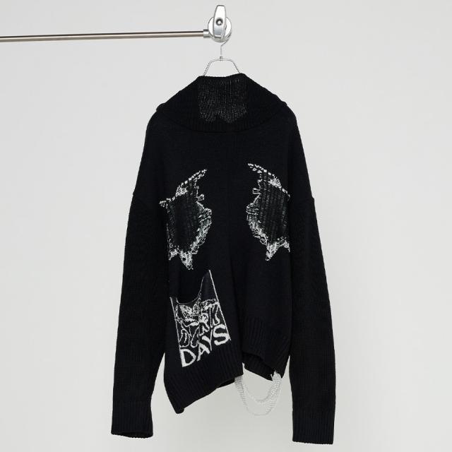 HOODIE POWER DRUKQS GLITCH EMB BS249203 ブランド BODYSONG. ボディソング パーカー レディース メンズ ユニセックス フルジップ フーディ フーディー 刺繍 スワロフスキー かわいい 可愛い 無地 ブラック 黒 送料無料 HOODIE POWER DRUKQS GLITCH EMB BS249203 ブランド BODYSONG. ボディ