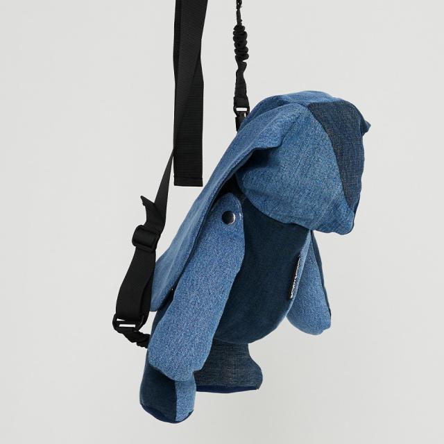 リュック うさぎ型 バッグ リュックサック レディース メンズ グレー