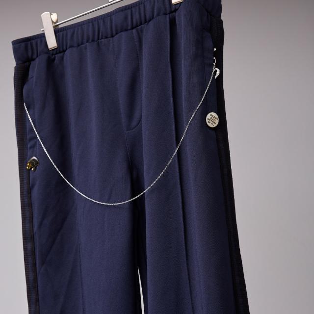 GRADIENT DYED TRACK TROUSERS 03 BS250619 ブランド BODYSONG. ボディソング トラックパンツ レディース メンズ ジャージ セットアップ 可能 下 トラック パンツ おしゃれ 可愛い カジュアル ブラック 黒 ブルー 青 ホワイト 白 国産 日本製 2025 冬 春 春夏_13
