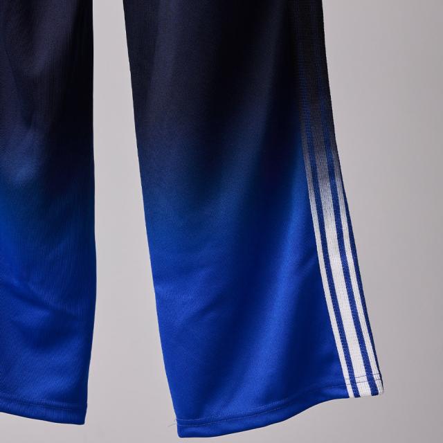 GRADIENT DYED TRACK TROUSERS 03 BS250619 ブランド BODYSONG. ボディソング トラックパンツ レディース メンズ ジャージ セットアップ 可能 下 トラック パンツ おしゃれ 可愛い カジュアル ブラック 黒 ブルー 青 ホワイト 白 国産 日本製 2025 冬 春 春夏_9