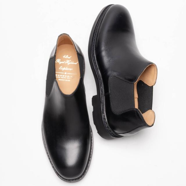 サイドゴアブーツ メンズ 本革 厚底 ヒール サイドゴア ブーツ 革靴