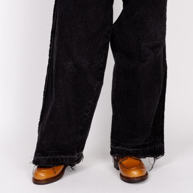 ダービーシューズ エプロン フロント ダービー メンズ Uチップ 革靴