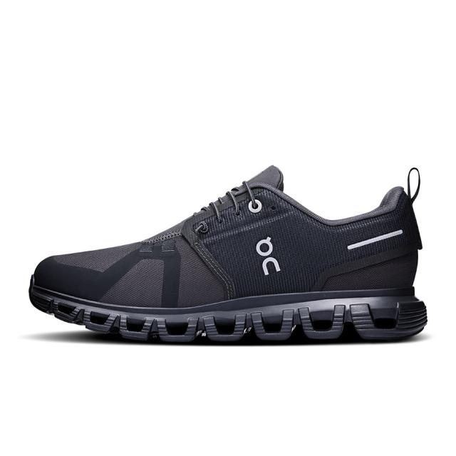 オン on On スニーカー クラウド6 ウォータープルーフ cloud6 Waterproof レディース シューズ クラウド cloud 6 メンズシューズ ランニングシューズ レインシューズ ブランド 防水 雨 防風 おしゃれ 軽量 軽い 厚底 結ばない ひも ブラック 黒 靴 くつ 2025 冬 春 春夏_8