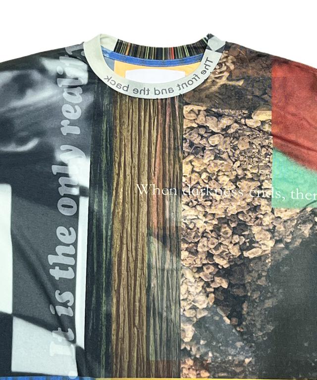 DIET BUTCHER トップス インナー パワーネットのカットソー 伸縮性 T