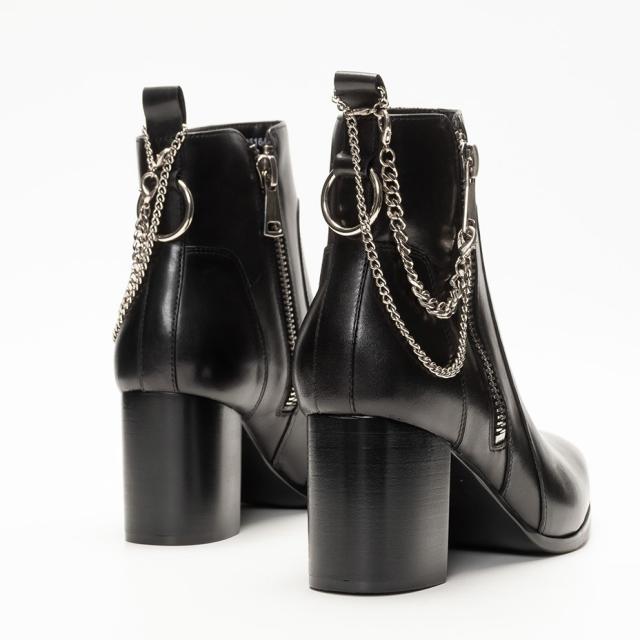 冬新作 新作 endevice ブーツ メンズ ヒール 8cm 本革 サイドジップ