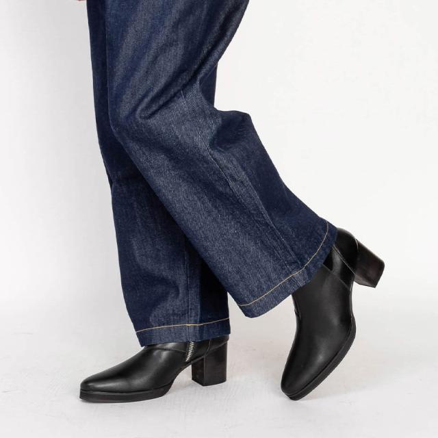 冬新作 新作 endevice ショートブーツ メンズ ヒールブーツ サイド