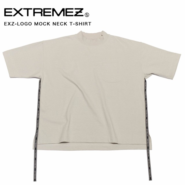 Extremez エクストリームズ ブランド モックネック Tシャツ レディース メンズ 半袖 カジュアル おしゃれ オシャレ ロゴ ロゴテープ ゆっの通販はau Pay マーケット Spiralcode Casual Business Fashon