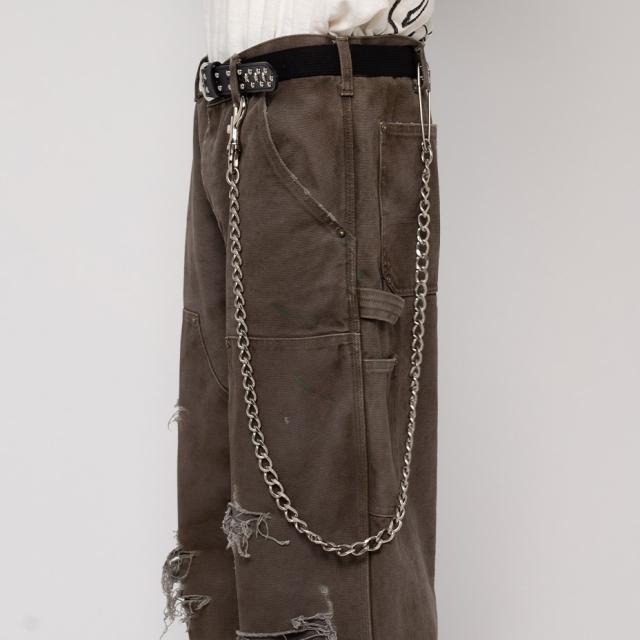 KAMIYA カミヤ "KMY" Long Wallet Chain ウォレットチェーン ロング 真鍮 G12AC075 メンズ ブランド おしゃれ ロゴ アメカジ アクセサリー ギフト プレゼント 誕生日 2025 春 春夏 夏