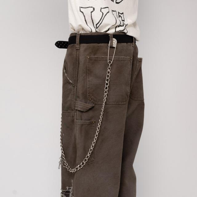 KAMIYA カミヤ "KMY" Long Wallet Chain ウォレットチェーン ロング 真鍮 G12AC075 メンズ ブランド おしゃれ ロゴ アメカジ アクセサリー ギフト プレゼント 誕生日 2025 春 春夏 夏