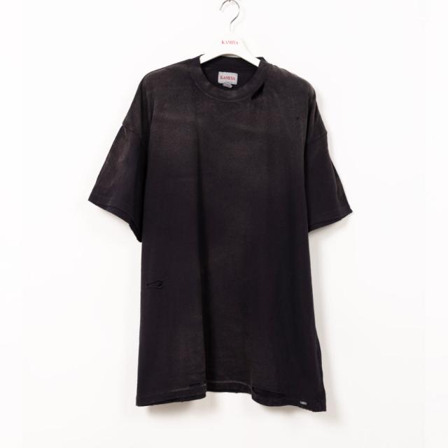KMY SNAKE Distressed Tee KAMIYA カミヤ G14TS080 tシャツ メンズ