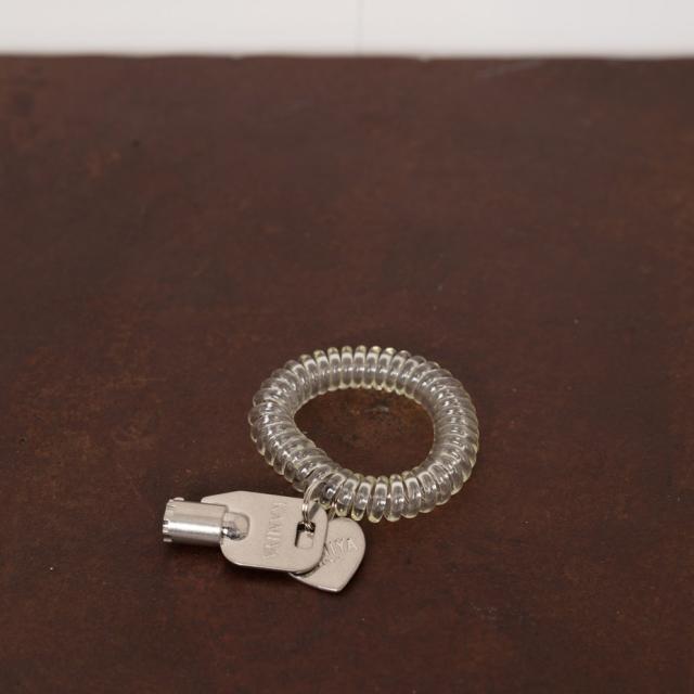 KAMIYA カミヤ Key Charm Bracelet キーチャーム ブレスレット コイル