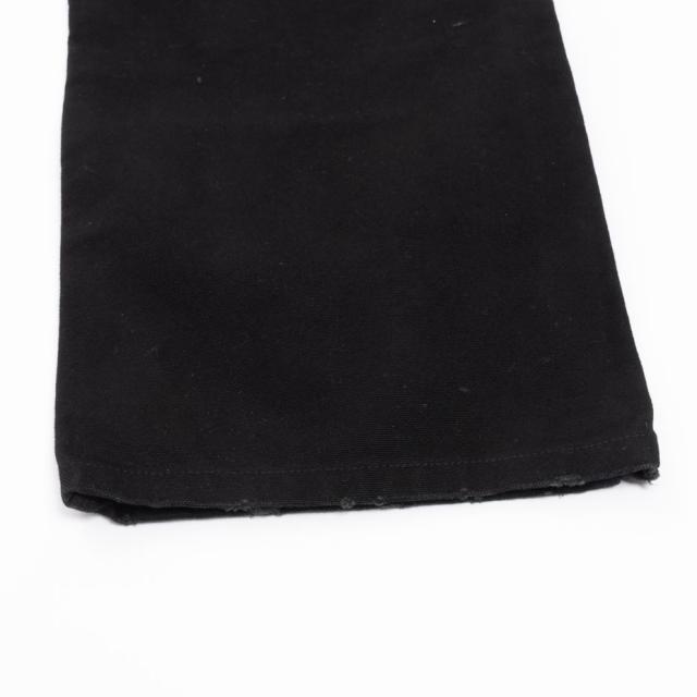 KAMIYA BORO Duck Painter Pants カミヤ ボロ ダック ペインターパンツ G16PT102 メンズ レディース ダブルニー ダブルニーパンツ ペインター パンツ 綿 ワイドストレートパンツ ワイドストレート アメカジ おしゃれ ブランド ボロ加工 ダメージ加工 ワイド ブラック 黒