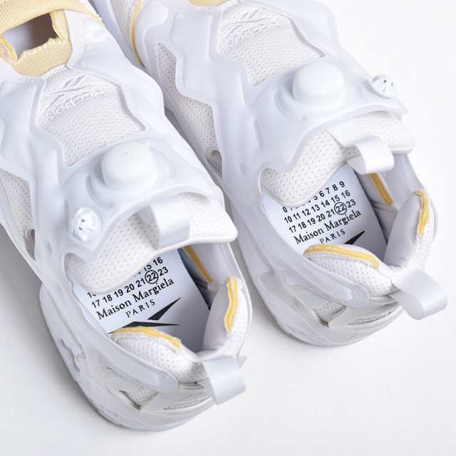 UNIONオンライン購入品【新品】maison margiela reebok ポンプフューリー 白