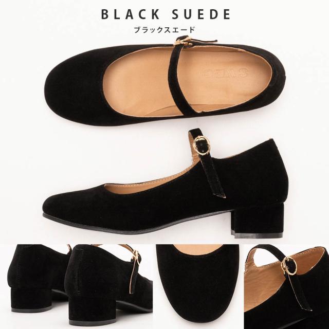 SVEC ストラップパンプス 安定感 通勤スタイル 通学 お呼ばれ パーティ