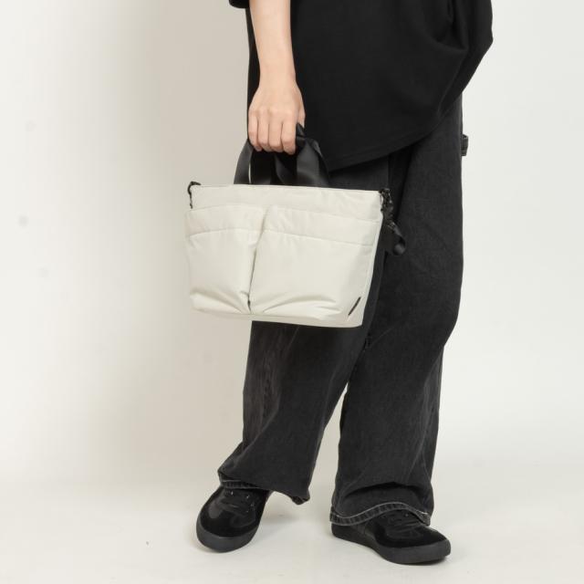 SML sml バッグ ヘルメットバッグ トートバッグ ファスナー付き ショルダーバッグ メンズ レディース 斜めがけ 大人 軽量 撥水 大容量 小さめ かっこいい ブランド 上品 ショルダー ペットボトル おしゃれ 斜めがけバッグ 斜めかけ 軽い ブラック 黒 鞄 2025 春 春夏 夏_19