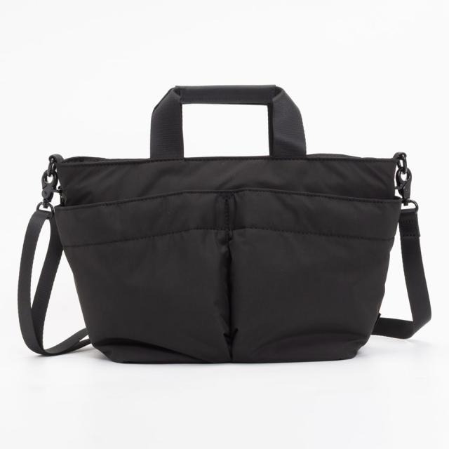 SML sml バッグ ヘルメットバッグ トートバッグ ファスナー付き ショルダーバッグ メンズ レディース 斜めがけ 大人 軽量 撥水 大容量 小さめ かっこいい ブランド 上品 ショルダー ペットボトル おしゃれ 斜めがけバッグ 斜めかけ 軽い ブラック 黒 鞄 2025 春 春夏 夏_2