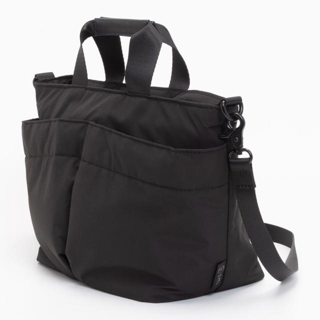 SML sml バッグ ヘルメットバッグ トートバッグ ファスナー付き ショルダーバッグ メンズ レディース 斜めがけ 大人 軽量 撥水 大容量 小さめ かっこいい ブランド 上品 ショルダー ペットボトル おしゃれ 斜めがけバッグ 斜めかけ 軽い ブラック 黒 鞄 2025 春 春夏 夏_3