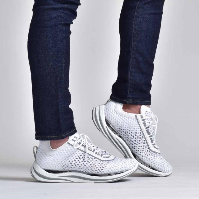 送料無料 スニーカー ハイテクスニーカー メンズ メッシュ 通気 ダッド