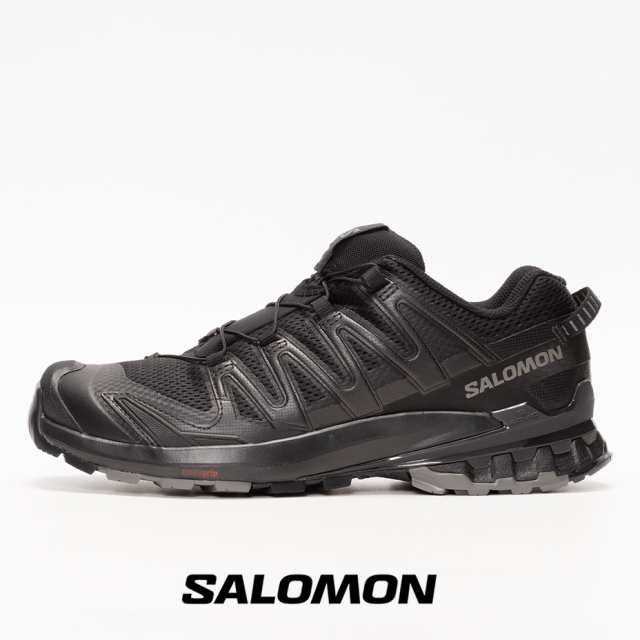 salomon xa pro 3d v9 サロモン L47271800 トレイルランニング トレラン トレイル シューズ トレイルトレランシューズ トレッキングシューズ 靴 メンズ 登山 山登り ブラック 黒 秋 冬 安定性 高いグリップ クッション性