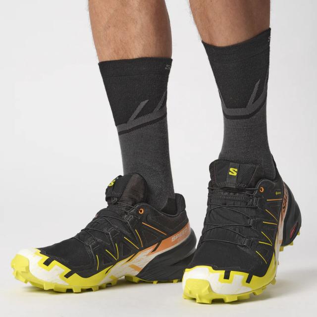 SALOMON メンズ ピードクロス 6 ゴアテックス トレッキングシューズ 靴