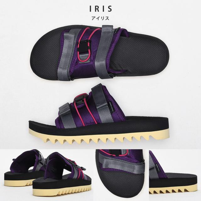 HIJACK SANDALS スポーツサンダル シューズサンダル ストラップサンダル 楽ちん ビーチ インドネシア ブランド ハイジャックサンダルス メンズ レディース ユニセックス 黒 ブラック 紫 パープル Manic Iris IRIS 送料無料 HIJACK SANDALS スポーツサンダル シューズサンダル ストラップ