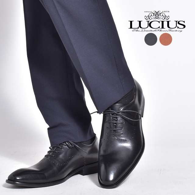 LUCIUS 革靴 メンズ 本革 カジュアル カジュアルシューズ ビジネス