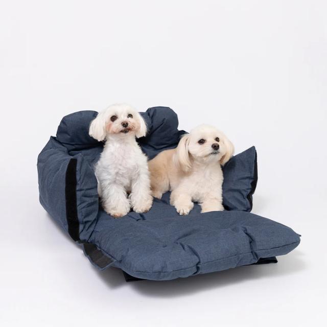 【取り寄せ商品】ドッグキャリーバッグ ペットキャリー ドライブベッド 犬用 キャリー 洗える 鞄 バッグ 2匹 多頭 2頭 ベッド 小型 ドライブキャリー ペットベッド キャリーバッグ 小型犬 ペットキャリー お出かけ 送料無料_15