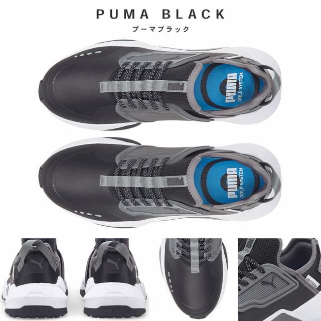 PUMA ゴルフ シューズ ゴルフシューズ プーマ 27.5 グレー 新品