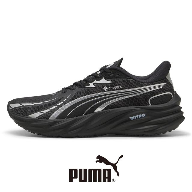 PUMA プーマ メンズ ヴェロシティ ニトロ4 ゴアテックス ランニングシューズ 311144 軽量 軽い ブランド おしゃれ スニーカー カジュアル きれいめ ローカット プーマブラック 黒 プーマホワイト 白 靴 シューズ 2025 春 春夏 夏
