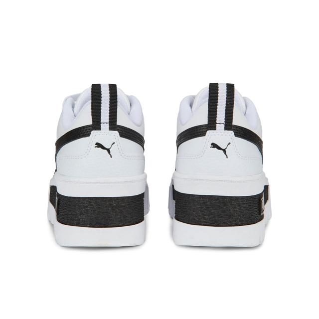 PUMA プーマ スニーカー レディース 厚底 黒 ウェッジソール 白