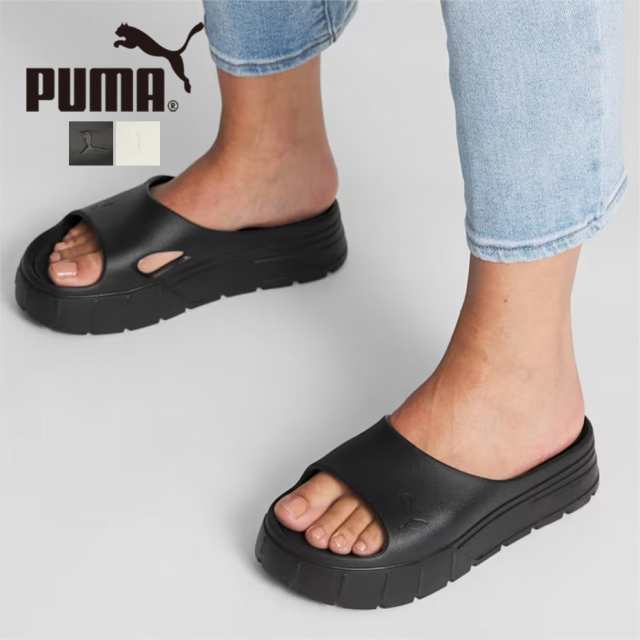 PUMA 厚底サンダル ウィメンズ メイズ スタック インジェックス PUMA 厚底サンダル ウィメンズ メイズ スタック インジェックス